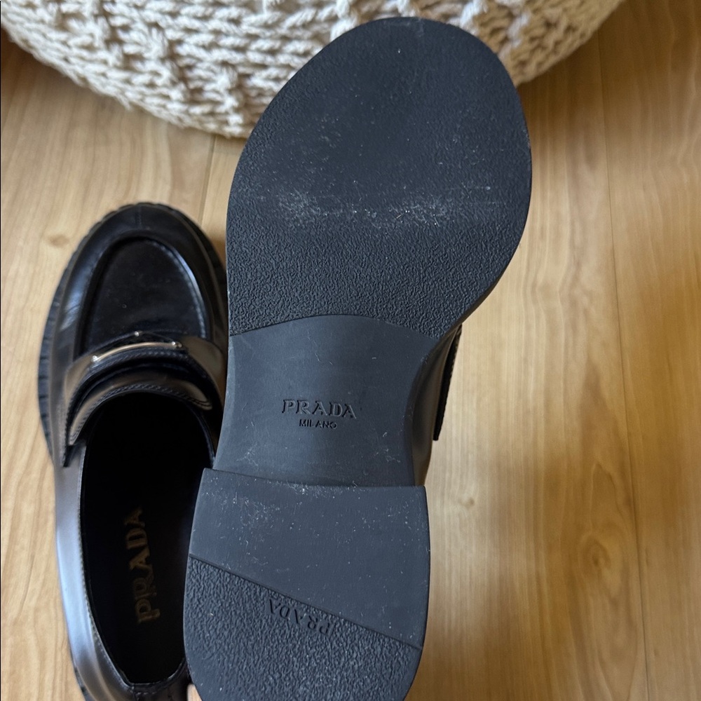 Prada Leather Loafers - Picture 9 of 10